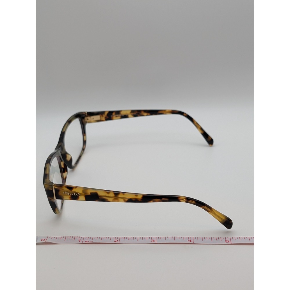 Prada Eyeglasses Frames Black Tortoise NAI-101 135 Made in Italy Mens Womens - Picture 14 of 16